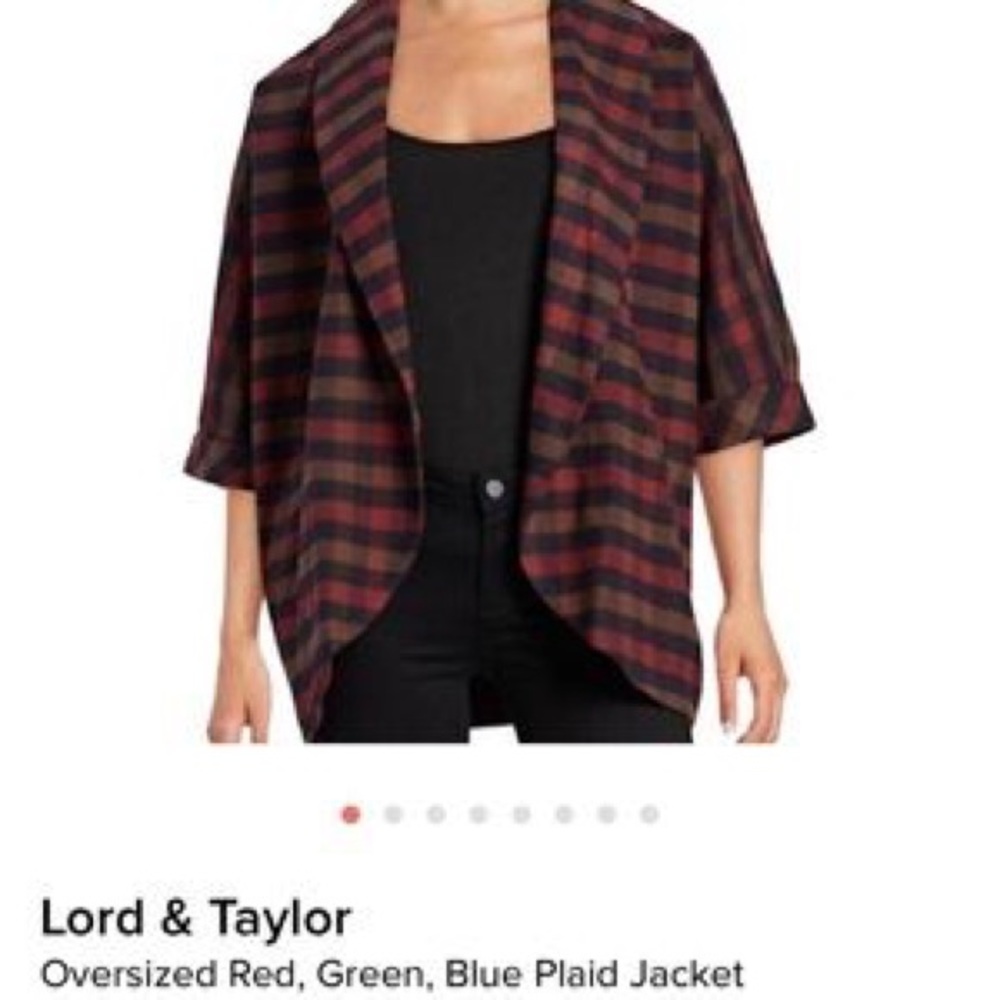 Lord & Taylor Design Lab Oversized Jacket