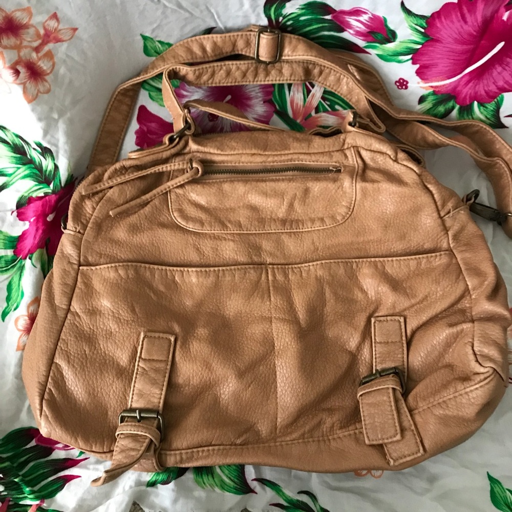 Tan hobo crossbody
