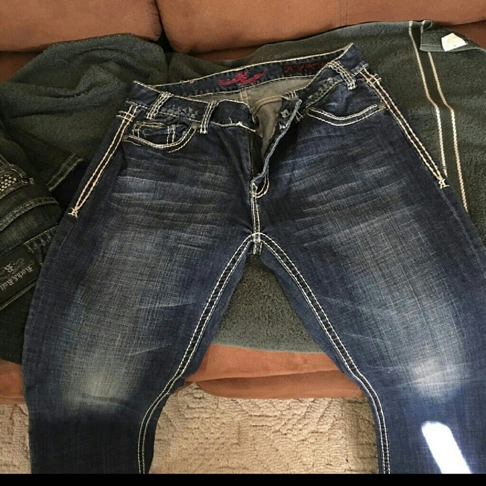 Rock and roll cowgirl jeans