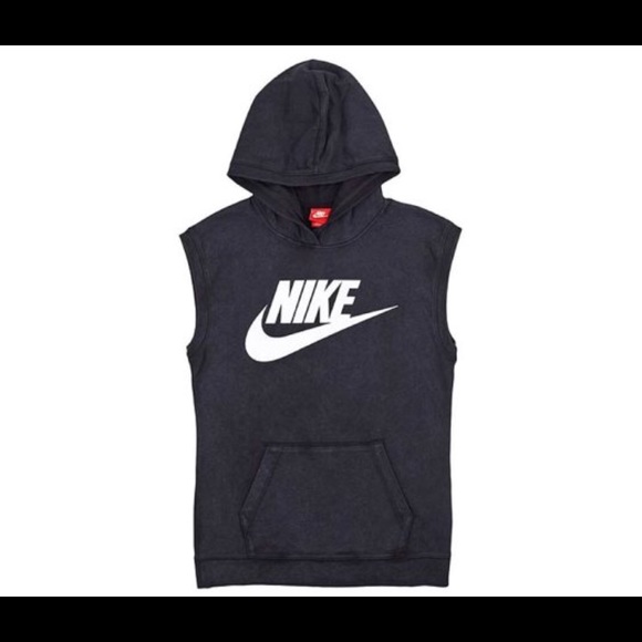 Nike Tops - Black Nike sleeveless hoodie