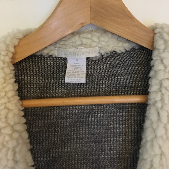 壟SALE壟Design History Draped Faux Suede/Wool/Knit - Picture 2 of 8