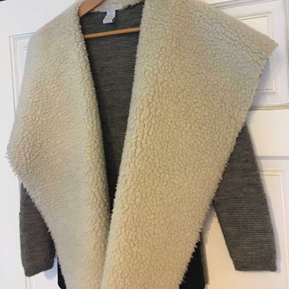 壟SALE壟Design History Draped Faux Suede/Wool/Knit - Picture 3 of 8