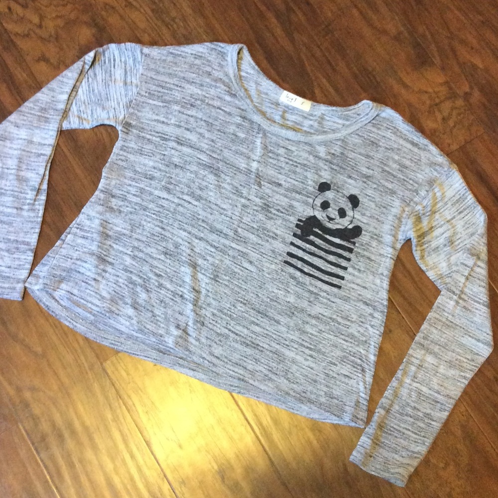 Panda Crop Top