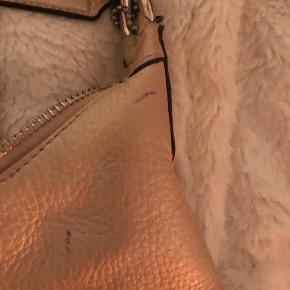 Authentic Leather Coach Purse - Picture 5 of 8