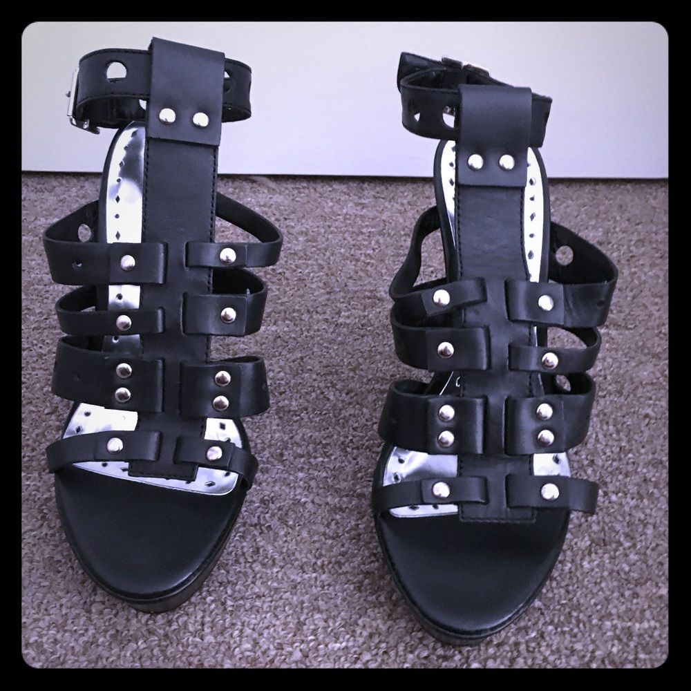 Gladiator style heels