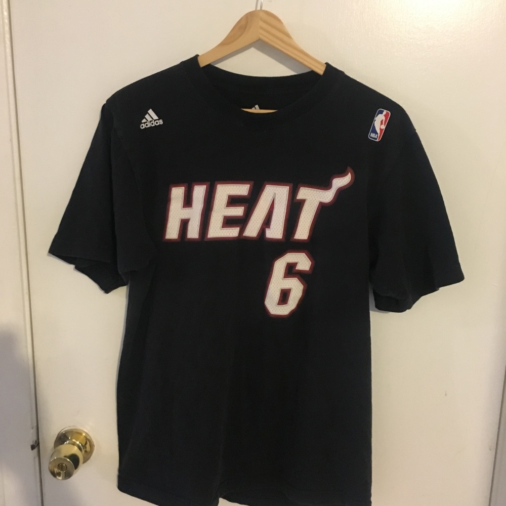 Miami heat james jersey sz M