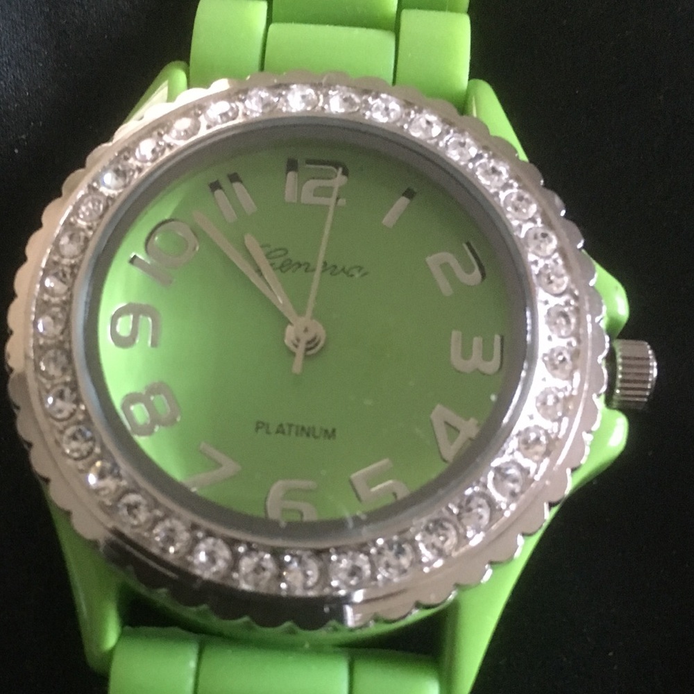 Lime Green Watch