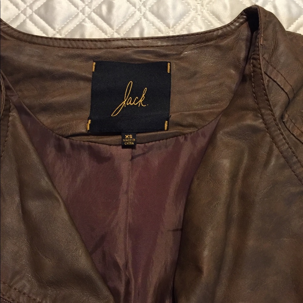 Beautiful leather jacket