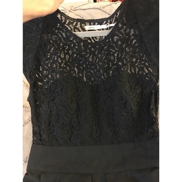 Lace Overlay Cap Sleeve Dress - Picture 6 of 6