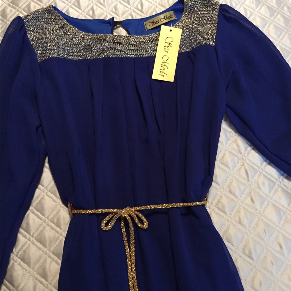 Beautiful blue dress ❤️