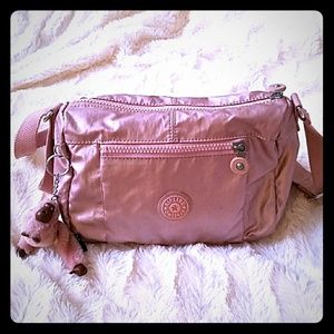 Shiny Pink Kipling bag