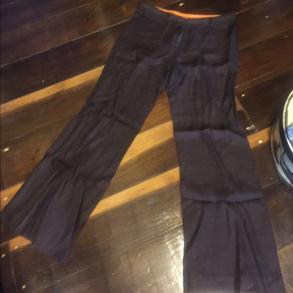 Linen Tory Butch Pants