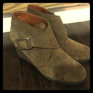 Lucky Brand Suede booties