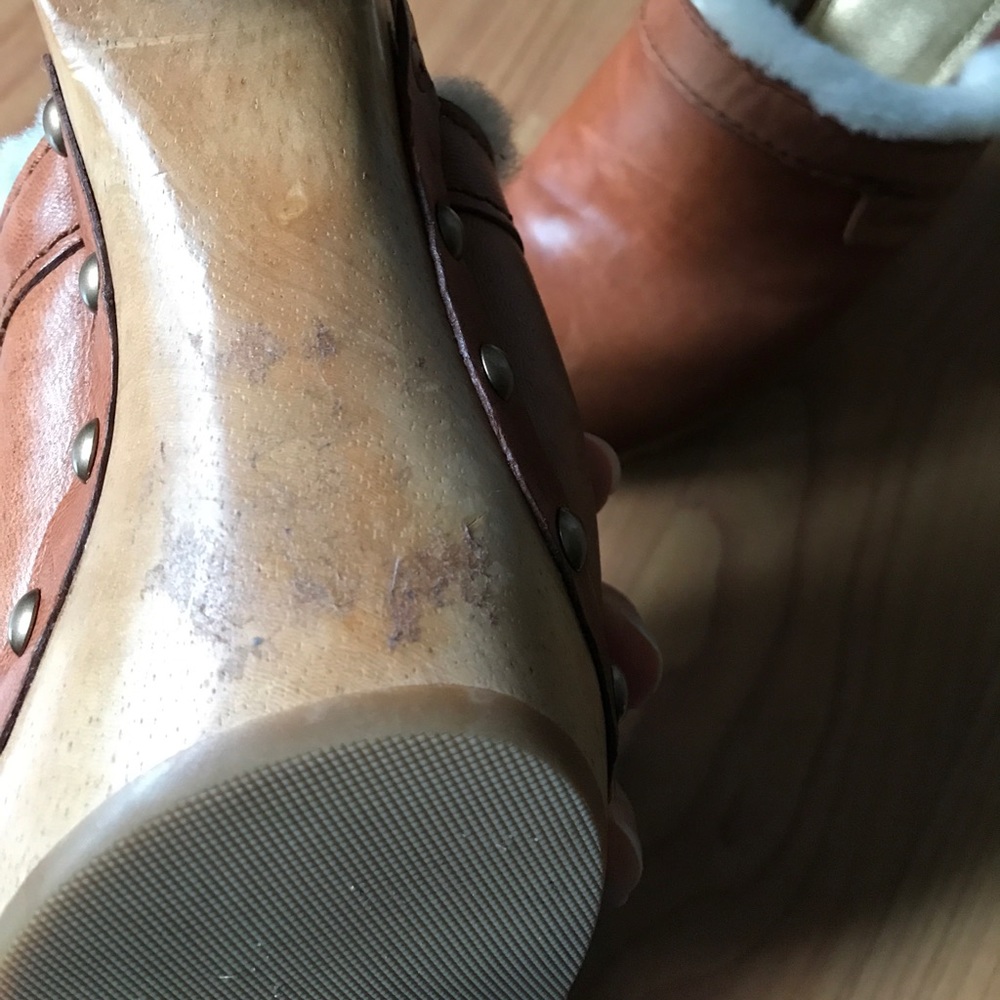 Coach Furred Clog Slide - image 7