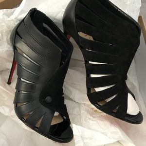 Christian louboutin toot mignonne 100 calf/veau