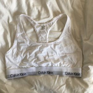 calvin klein sports bra