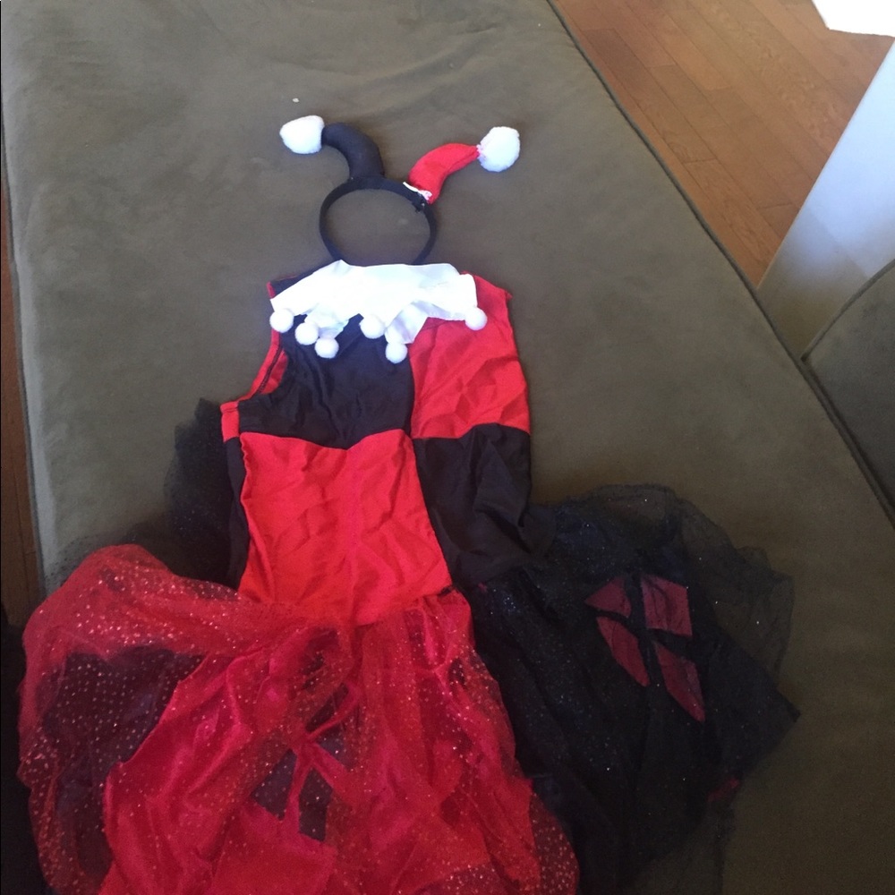 Harley quinn costume kids