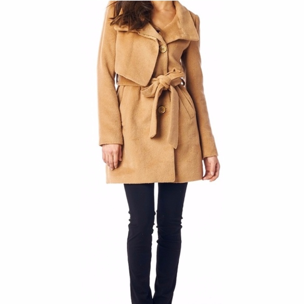 Revised Collar Jacket w/ Removable Self-Belt - Picture 2 of 3