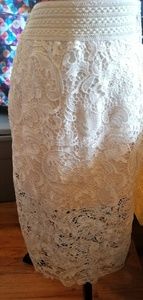 Chic lace pencil skirt.  Never worn