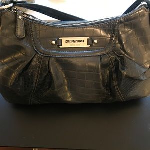 Grey Nine West purse hobo bag