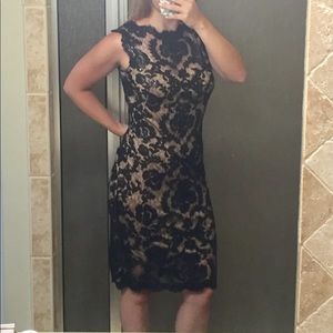 Tadashi Shoji Black Lace Dress