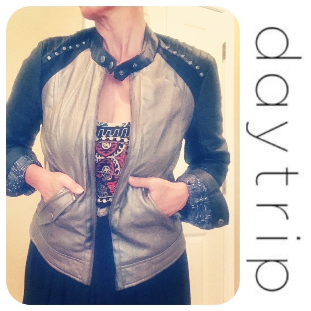 🔥SALE🦋Buckle Daytrip Vegan Leather Moto Jacket🦋