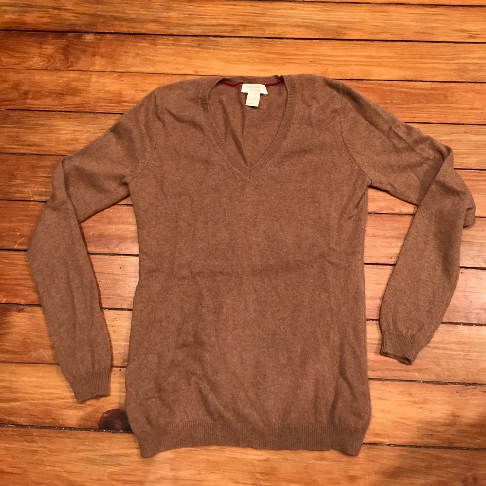 Simply Cashmere Vneck Sweater