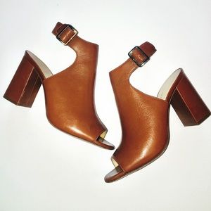 Antonio Melani Peep Toe Booties