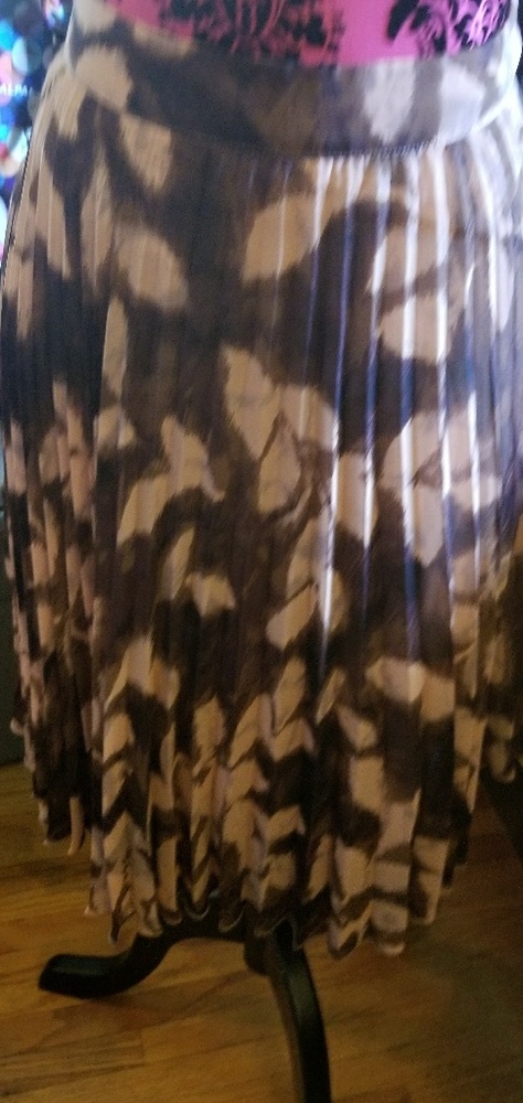 Flower print skirt