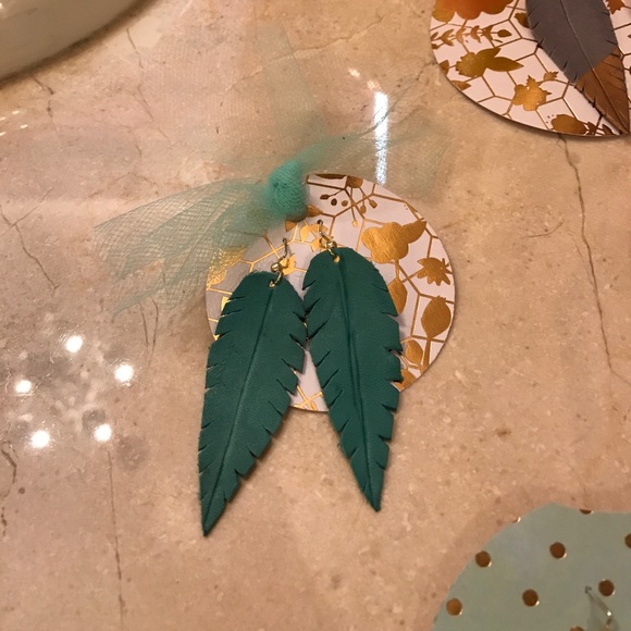 Leather Earrings - Picture 5 of 8