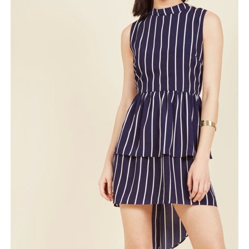 ModCloth Behold the Boldness striped dress