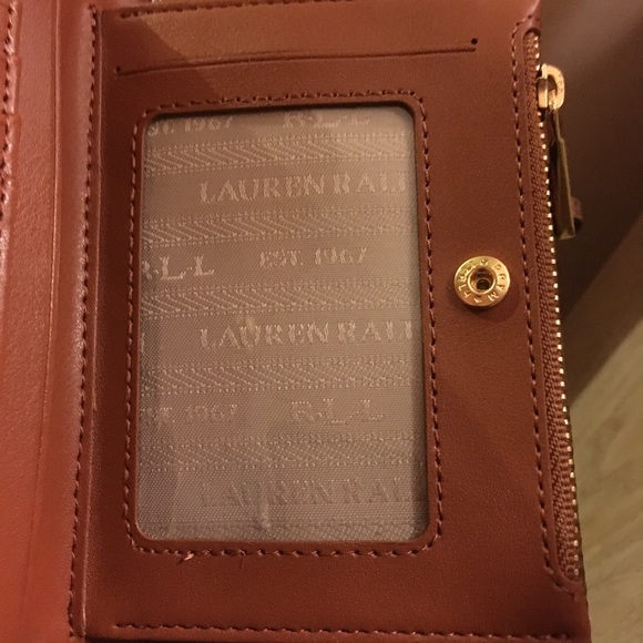 FLASH SALE❗️Ralph Lauren: Chestnut Brown Wallet - Picture 4 of 5