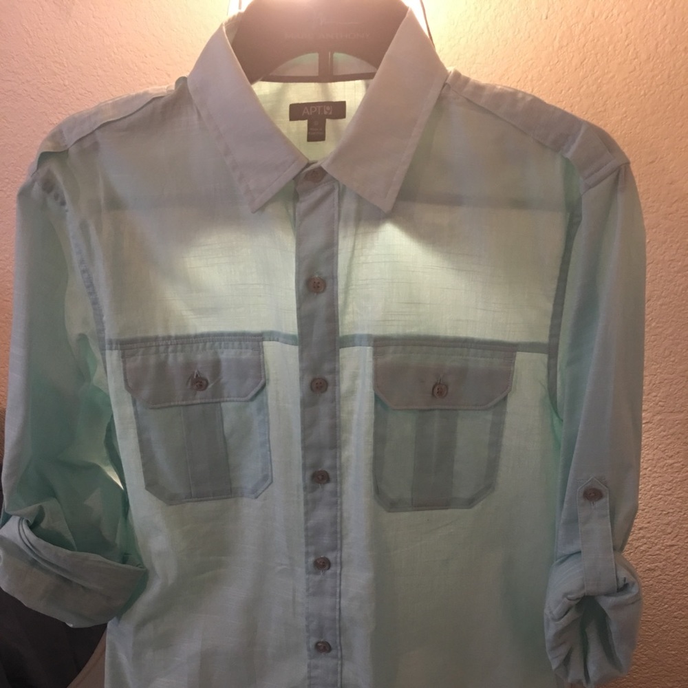 Men’s APT9 Button front shirt