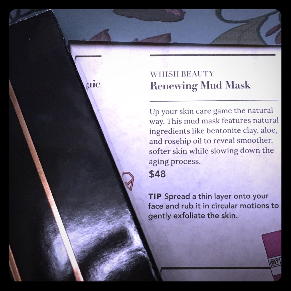 Whish Beauty renewing mud mask (NIB!)