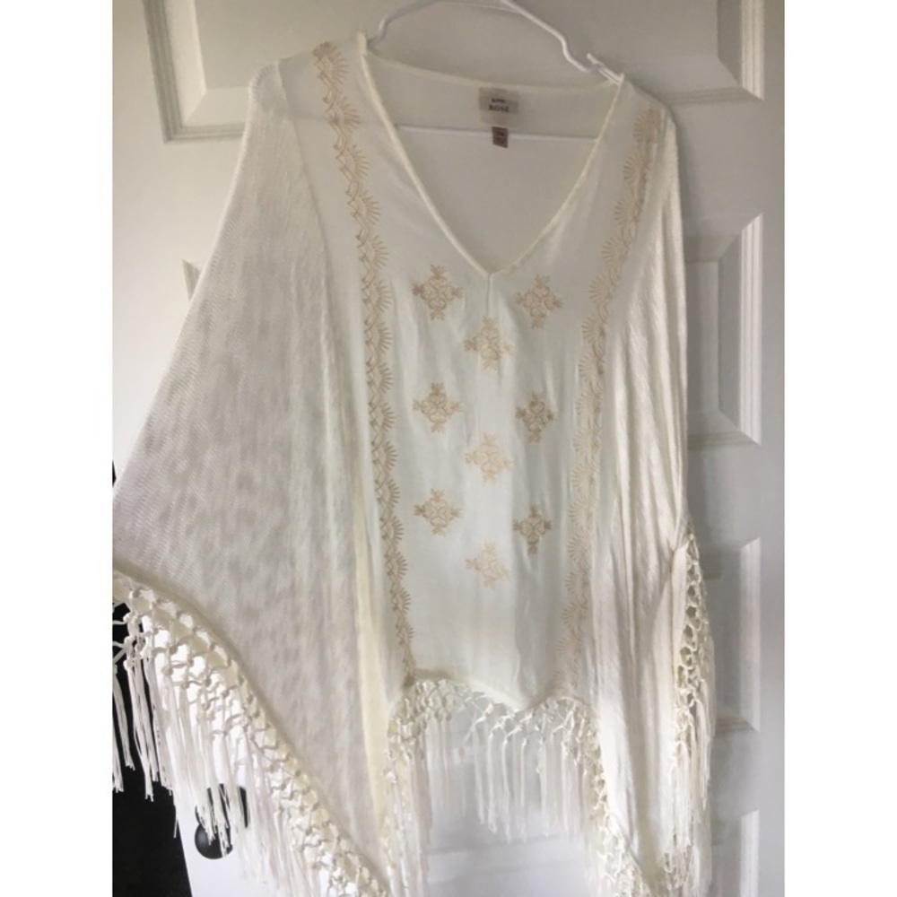 Boho Top with Fringe Detail