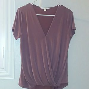 Francesca's Pink Mauve Miami Top