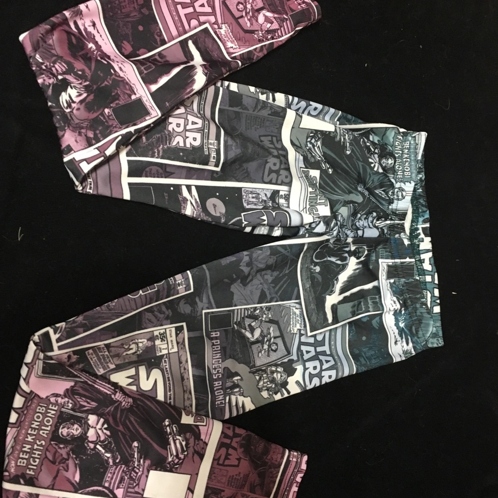 Star Wars Leggings Girls Size Small