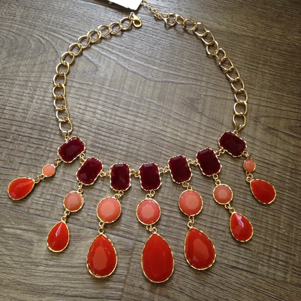 NWT M Haskell statement necklace, retail $42