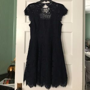 BB Dakota Navy Lace Dress