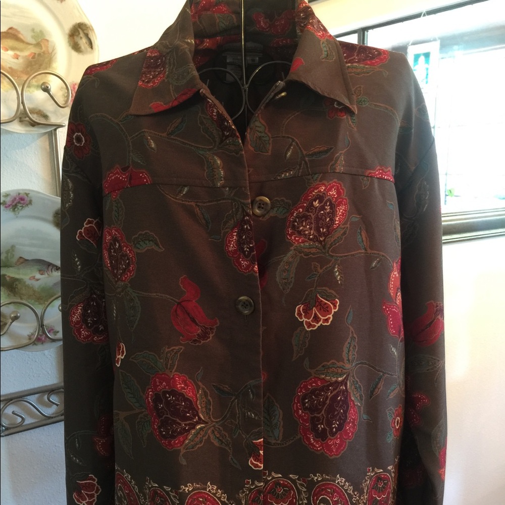 Beautiful fall Coldwater Creek jacket