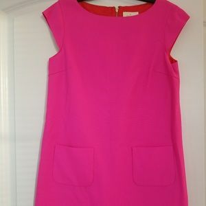 Kate Spade pink shift dress, 8