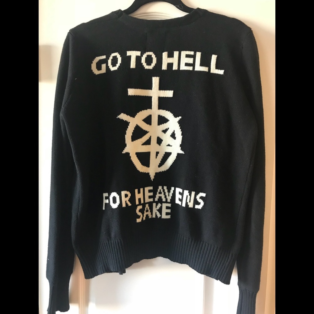 UNIF got to hell cardigan
