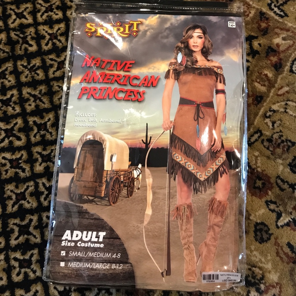 NWT Native American Princess size small/med