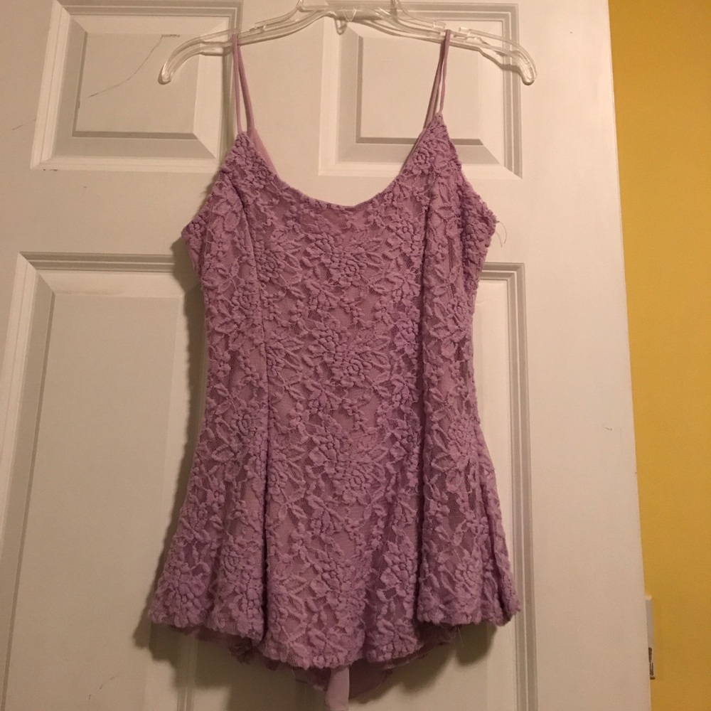 Bow back tank top