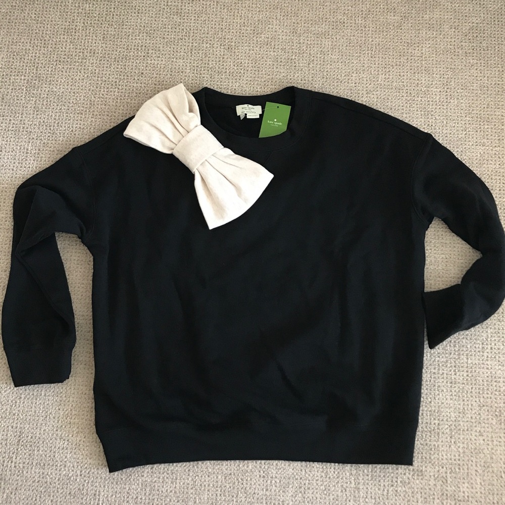 small KATE SPADE bow sweatshirt NWT