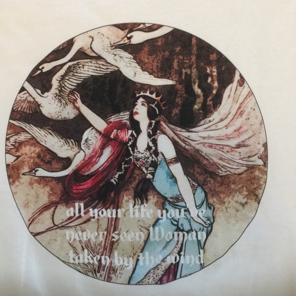 tops reserved rhiannon stevie nicks lyrics tee l poshmark stevie nicks lyrics
