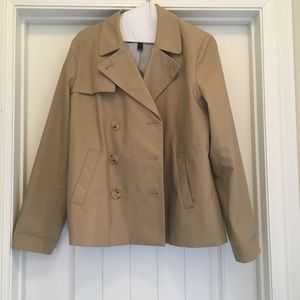 J. Crew Swing Trench Jacket - Sz 8
