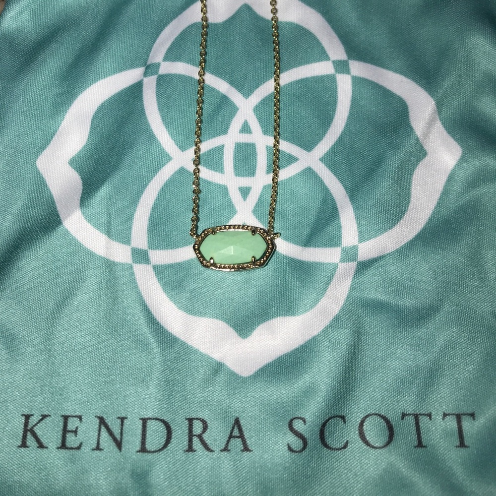Kendra Scott Elisa Pendant Necklace In Mint