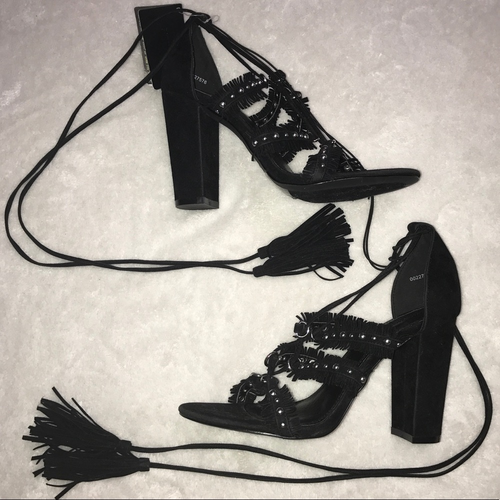 Forever 21 Boho Tasseled Sandals