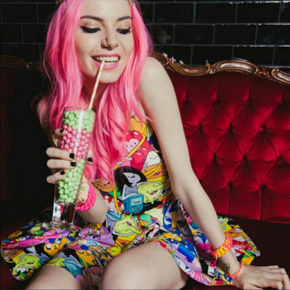 Adventure Time Skater Dress